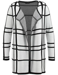 SAMOON Strickjacke/Cardigan by Gerry Weber offene Form Karo NEU Damen Gr.46 - Bild 1 von 3