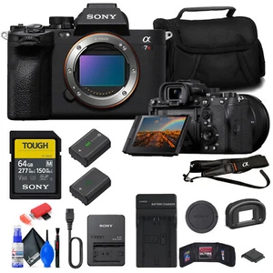 Sony a7R V Mirrorless Camera + 64GB Card + Bag + NP-FZ100 Battery + More - Picture 1 of 8
