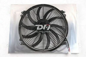 #284 Aluminum Shroud&16‘’Fan For Radiator 61-66 Chevy C/K 10 20 C30 Truck Pickup - Picture 1 of 1