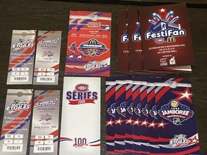 2009 NHL All-Star Game Montreal Canadiens Tickets Skills Fest Practice Lanyard - Picture 1 of 9