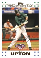 2007 (ROCKIES) Topps Opening Day Gold #97 B.J. Upton /2007