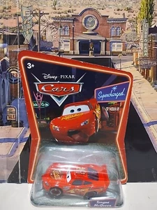 DISNEY PIXAR CARS TONGUE LIGHTNING MCQUEEN SUPERCHARGED SERIES 2007 MATTEL  - Picture 1 of 6