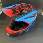 Fox Rampage Comp Imperial Helmet Fox Racing MTB Black Blue Red White Size S