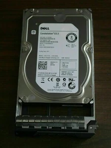 Dell 55H49 055H49 3TB 7200RPM 6Gb/s 3.5" SAS ST3000NM0023 Hard Drive w Tray - Picture 1 of 5
