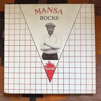 Leon Mansa ‎– Shake It / Rock Me 12" Vinyl Single Safire Reggae Calypso Single X - Image 1 of 4