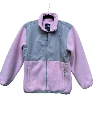 Chaqueta polar THE NORTH FACE Polartec rosa y gris niñas talla XL USADA EN EXCELENTE ESTADO Foto 1 de 4