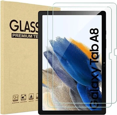 For Samsung Galaxy Tab A8 10.5" 2021 X200 X205 Tempered Glass Screen Protector - Image 1 of 4