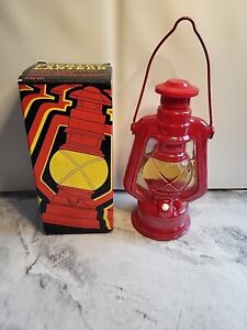 Vintage Avon Red Country Lantern Wild Country After Shave Bottle Decanter