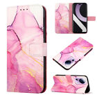 For Xiaomi Civi 2 Leather Phone Protector Marble Cover Flip Case Wallet