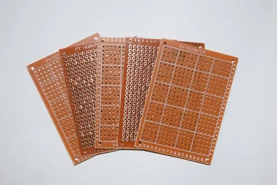 YANQUEENS 5 PCS 5x7cm PCB Board - Prototype Circuit Board Universal Experiment Matrix