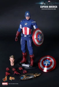 Hot Toys The Avengers Captain America Steve Rogers Chris Evans 1/6 Figur MMS174 - Bild 1 von 3