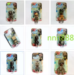 Little Big Planet Happy Sackboy Collectible Figures Keychain Backpack Pendant - Picture 1 of 11