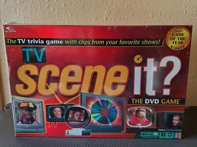 New SCENE IT? TV Trivia DVD Board Game of the Year 2005 Shrink Wrapped Sealed - Image 1 of 2