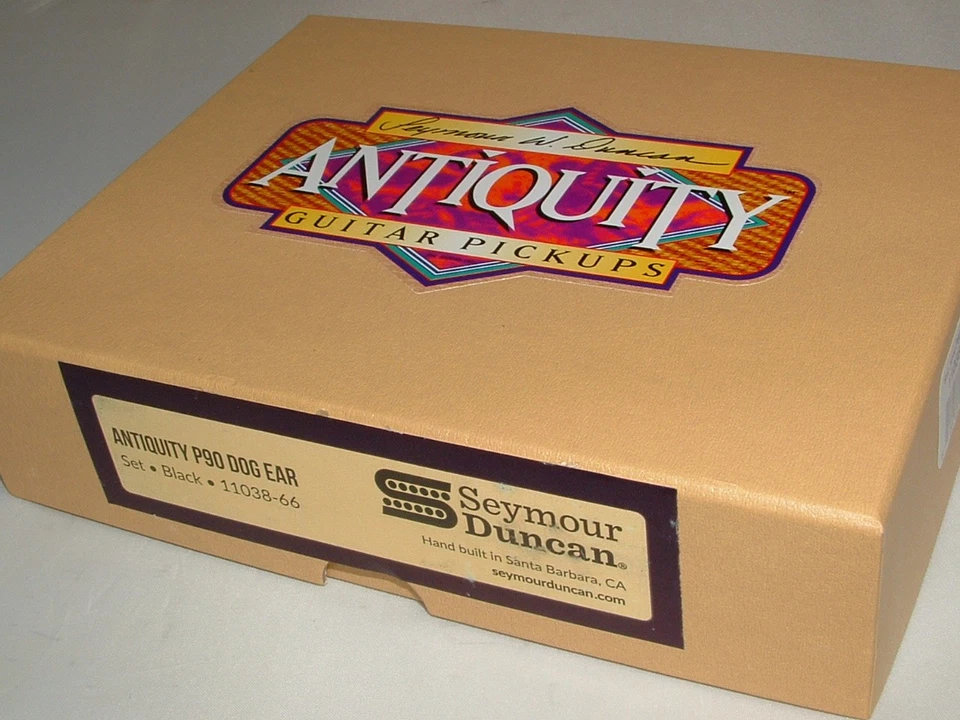 Seymour Duncan 11038-66 антиквариат P90 собаки уха комплект черный новый с гарантией - Изображение 1 из 1