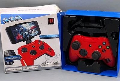 MAD CATZ C.T.R.L. Controlador Gamepad Móvil para iPhone iPod iPad con Caja ROJO Foto 1 de 3