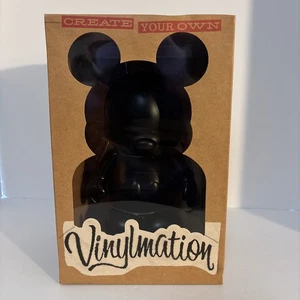 9" Vinylmation Create Your Own Disney Mickey Mouse Black NIB - Picture 1 of 6