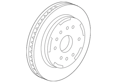 Genuine GM Rotor 87842411 - Image 1 of 2