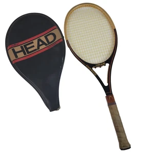 🎾 Raqueta de tenis clásica vintage AMF HEAD Edgewood con cubierta - Imagen 1 de 14