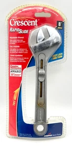 NEW Packed Crescent AC8NKWMP Rapid Slide Adjustable Wrench 8" ~ Free Shipping - Picture 1 of 7