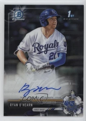 2017 Bowman Chrome Prospect Auto Ryan O'Hearn #CPA-ROH Auto - Image 1 of 2