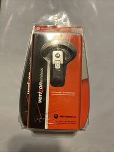 Motorola H555 Black Wireless Bluetooth Built-In Mic Single Ear-Hook Headset - Picture 1 of 2
