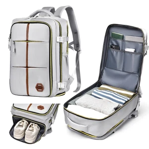Ryanair Flight Cabin Backpack 40x20x25 Travel Rucksack Men Carry on Luggage Bag - Picture 1 of 17