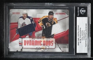 2003-04 ITG Ultimate Memorabilia 4th Edition /30 Rick Nash Joe Thornton HOF - Picture 1 of 3
