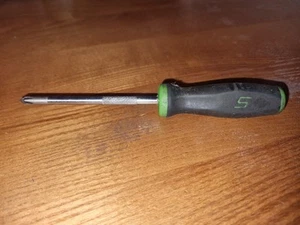 Snap-on Tools GREEN #1 Phillips Soft Grip Screwdriver SGDP301 - Picture 1 of 4