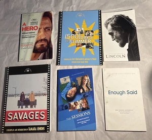 LINCOLN ENOUGH SAID A HERO SESSIONS 500 DAYS SUMMER SAVAGES FYC SCREENPLAYS LOT - Picture 1 of 14
