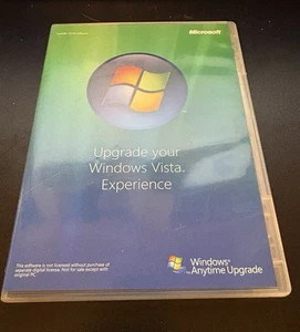 Microsoft Windows Vista Anytime Upgrade DVD 32 Bit - - Picture 1 of 2
