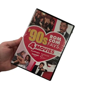 NEW ‘90s Rom Com Favs 4-Movies Collection (DVD) Boomerang Runaway Bride Sabrina - Imagen 1 de 2
