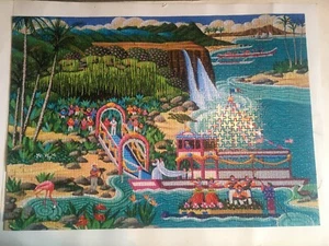 FERN GROTTO WEDDING 1000 piece puzzle HOMETOWN COLLECTION Heronim COMPLETE - Picture 1 of 4