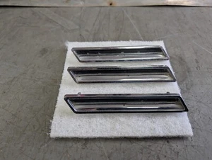 1970 Buick Lesabre Left Fender Ornaments Driver Side Front Trim 3 pc Set - Picture 1 of 8