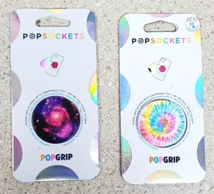 Empuñadura y soporte para teléfono PopSockets PopGrip - Psych Out - Spiral Galaxy - Imagen 1 de 6