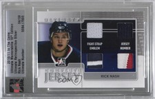 2010-11 ITG Ultimate Memorabilia 10th Edition Silver /9 Rick Nash