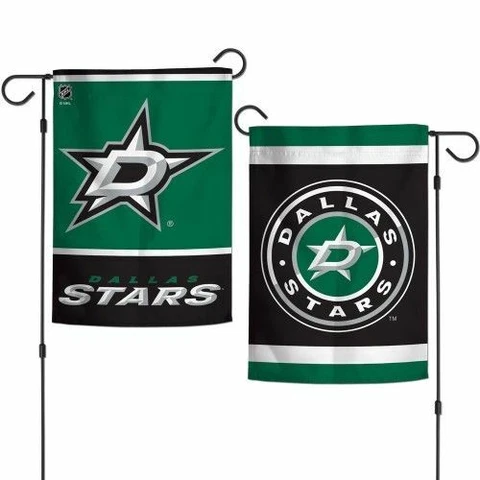 Dallas Stars 2 Sided Double Sided Garden Flag OUTDOOR RATED FREE SHIPPING Cover
