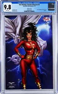 Van Helsing: Sword of Heaven #5 CGC 9.8 (marzo de 2019, Zenescope) Mike Krome cubierta G - Imagen 1 de 2