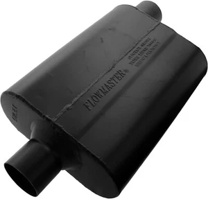 NEW FLOWMASTER SUPER 44 SERIES CHAMBERED MUFFLER,2.5" INLET,BLACK,02-05 EXPLORER - Foto 1 di 3