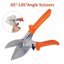 Gehrungsschere 75×220mm Schere Winkelschere Leistenschere Profilschere 45°-135°