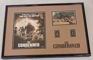 CONDEMNED Steve Austin Signed Autographed Photo Framed 16/500 Bullets Movie WWE - Picture 1 of 3