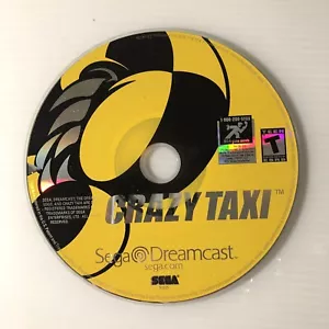 Crazy Taxi (Sega Dreamcast, 2000) Tested and Working - Authentic - Picture 1 of 3