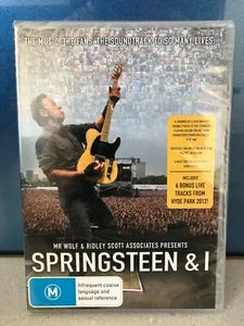 New&Sealed Bruce Springsteen & I DVD +6 live tracks Hyde Park 2012 Documentary - Picture 1 of 2