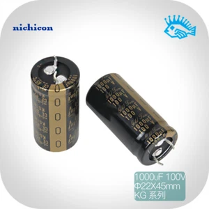 1000uF 100V KG Tipo II Fiebre de Nichicón Audio Filtro Electrolítico - Imagen 1 de 5