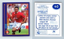 Steve Jones - Charlton #40 - Premier League Kick Off '99 Merlin Sticker