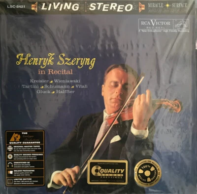 ANALOGUE PRODUCTIONS AP-2421 HENRYK SZERYNG RECITAL RCA LIVING STEREO sealed - Bild 1 von 4