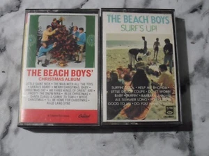 The Beach Boys 2 Cassette Lot Christmas Album Surf's Up - Picture 1 of 3