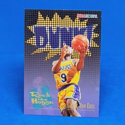 Tarjeta Nick Van Exel Rock The House 1995-96 #382 NBA Hoops LA Lakers  Foto 1 de 4