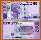Albania, 2000 leke, 2020 (2022), P-New, UNC Redesigned, New Family of notes