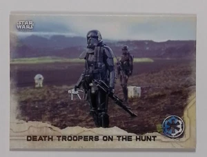 Death Troopers on the Hunt Star Wars Rogue One Series 1 #32 2016 Topps - Picture 1 of 2