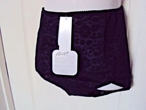 Rago "V" Leg extra firm shaping Panty Brief Black Style 41 sizes to 8X - Picture 1 of 1